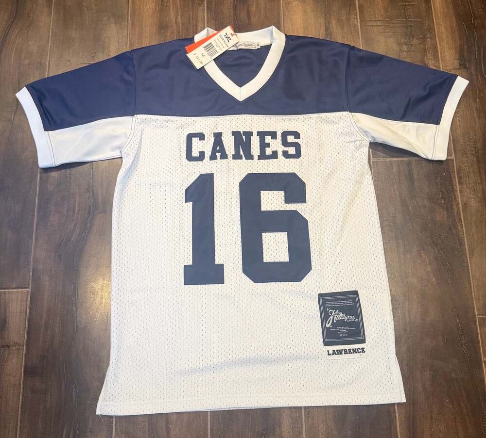 Headgear Classics Lawrence High School Canes 16 Jersey